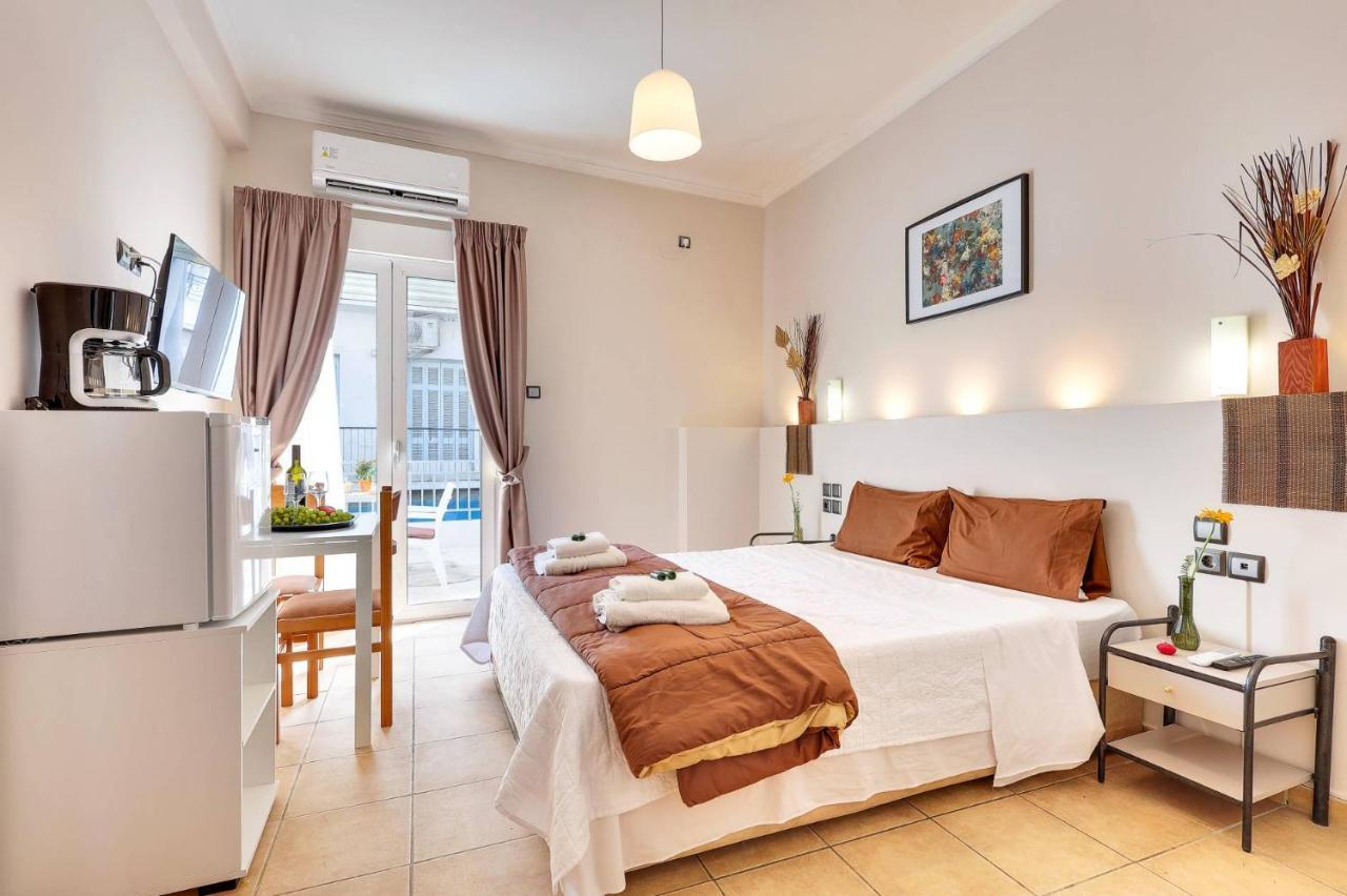 Silver Athens Double Room With Balcony Exterior photo