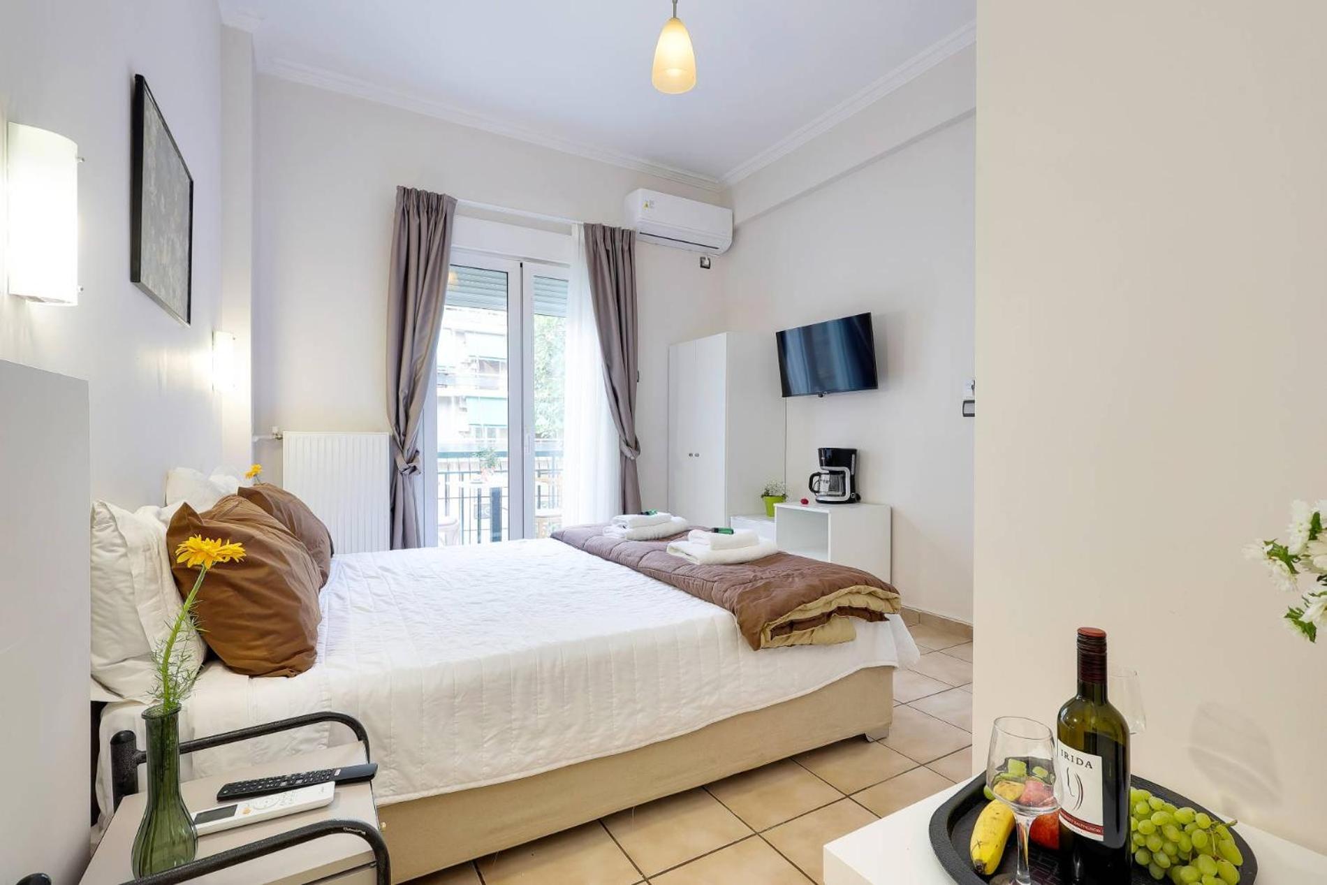 Silver Athens Double Room With Balcony Exterior photo